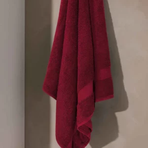 Burgundy - 100% COTTON TERRY TOWEL